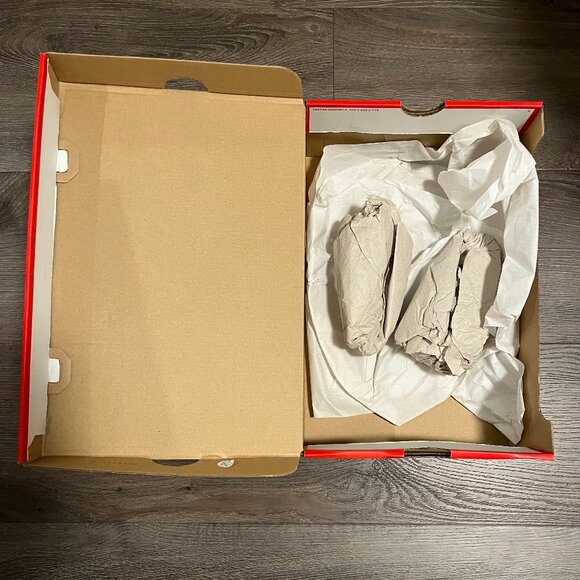 Nike Air Max 90 Summit White/Smoke Grey Shoe Box Only! Size 10 - Picture 3 of 3